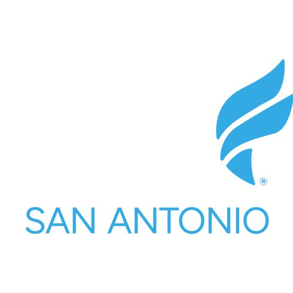 FF SAN ANTONIO Stacked 2 Color White Thumbnail